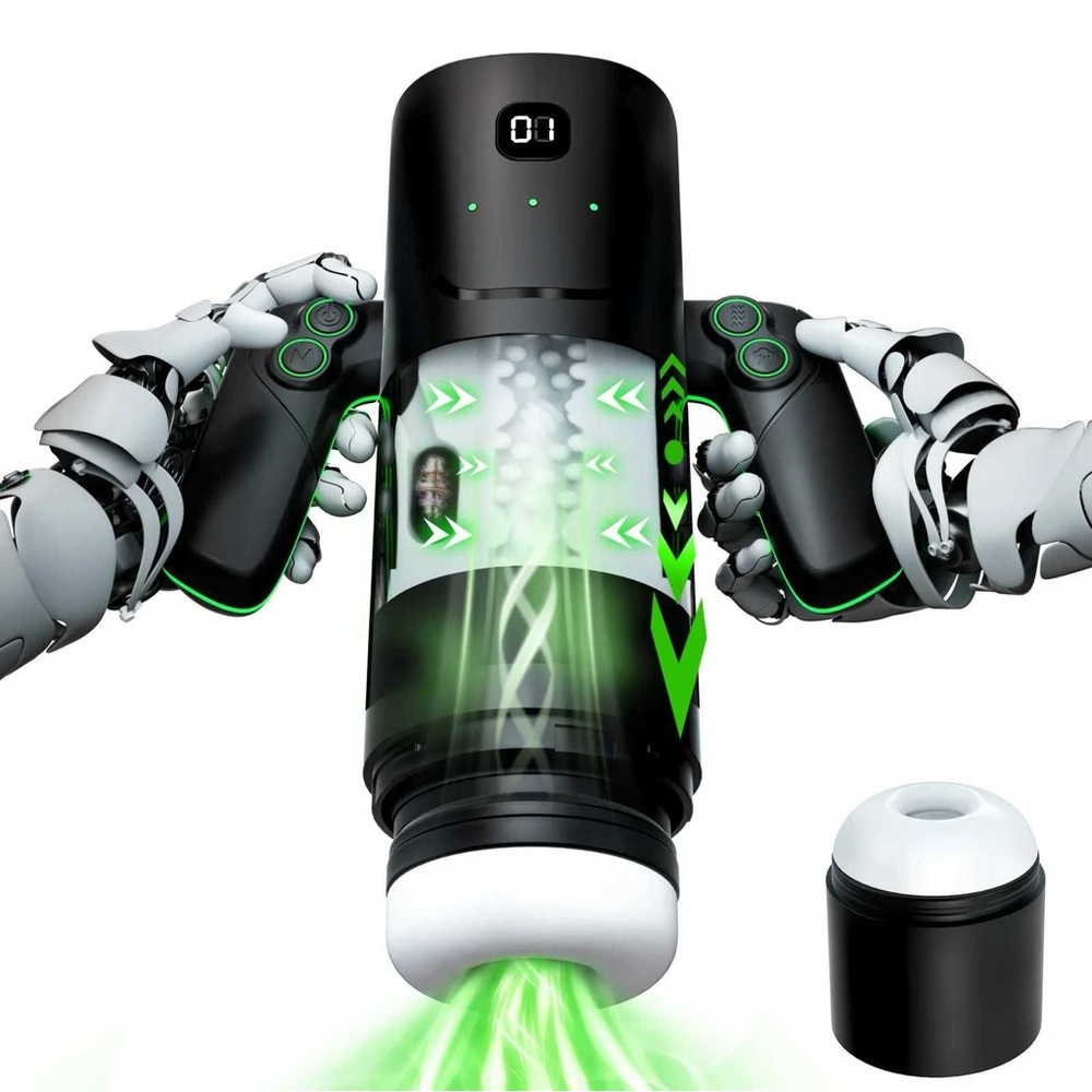 Men’s suction device-enginered for powerful performance and ultra realistic feel